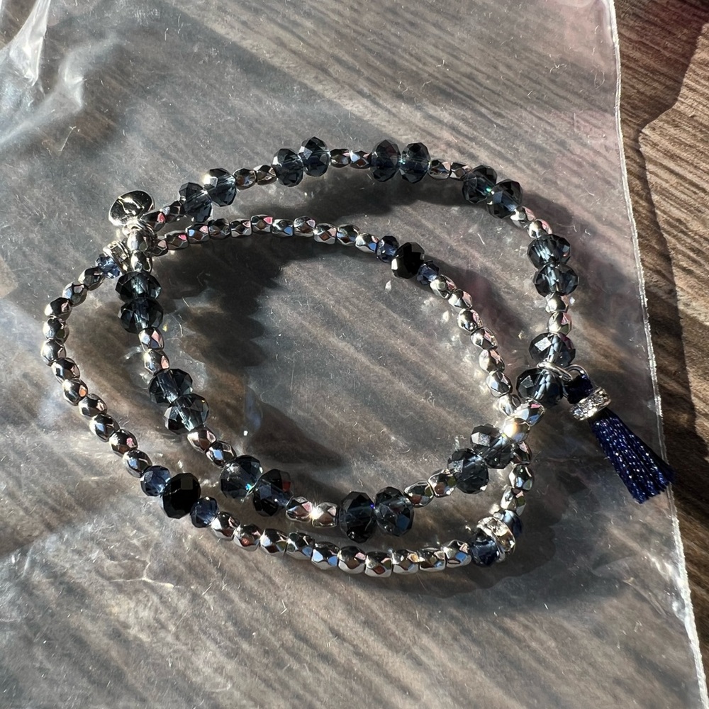 Chloe + Isabel stretch bead bracelet set